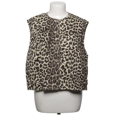 Vest (Brown, Beige) from H&M Cotton