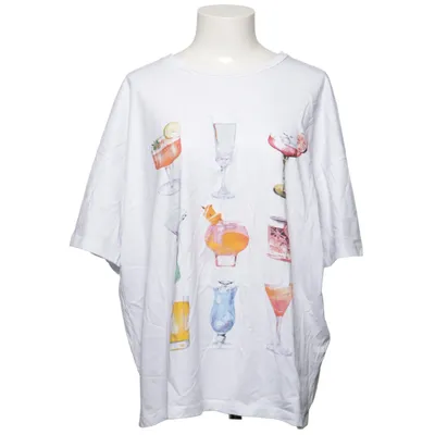 T-shirt (Vit, Flerfärgad) från ASOS Design Bomull