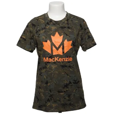 T-shirt (Grön, Brun, Flerfärgad) från Mackenzie Bomull, Elastan