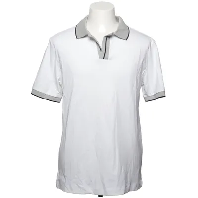 Polo shirt (White, Gray) from Banana Republic Cotton