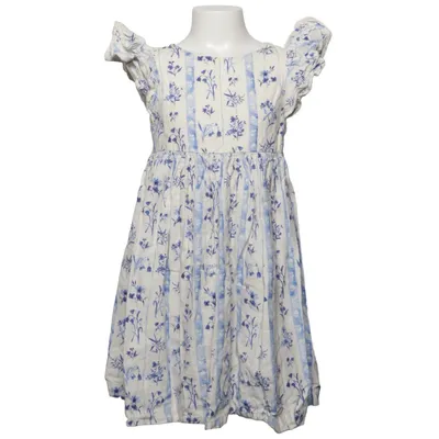 Robe (Bleu, Blanc) de Next Coton, Viscose