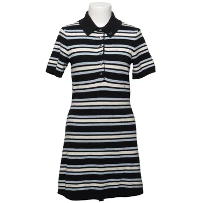 Polokleid (Schwarz, Blau, Weiß) von Maje