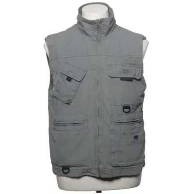 Outer vest (Gray) from Texstar Cotton, Polyester