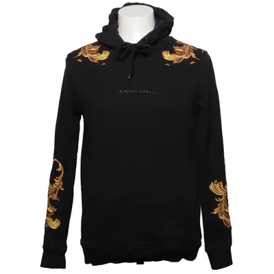 Kapuzenpullover (Schwarz, Mehrfarbig) von Criminal Damage Baumwolle