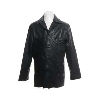 Läderjacka (Svart) från Different Polyester, Skinn