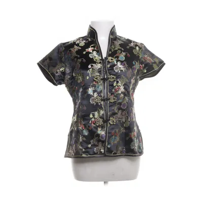 Cheongsam (Zwart, Meerkleurig) van Silkwear Viscose