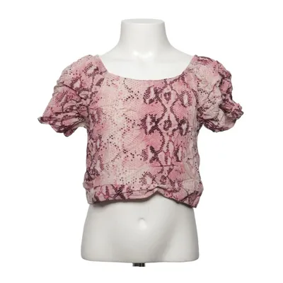 Crop Top (Pink, Weiß) von XOXO Friends