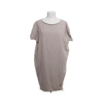 Jurk (Beige) van Eva Fashion Katoen, Elastaan