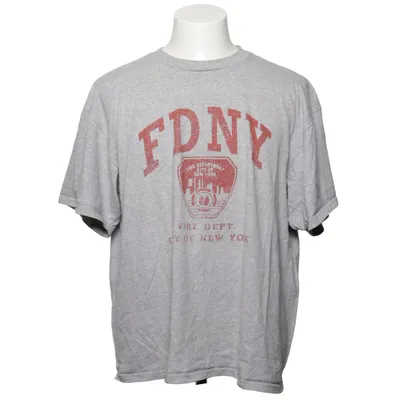 T-shirt (Grijs) van Delta Pro Weight Katoen, Polyester