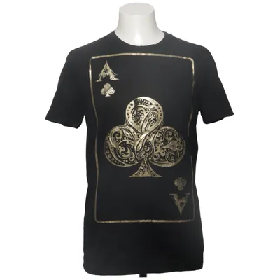 T-shirt (Black, Gold) from Concrete Humanity Cotton, Elastane