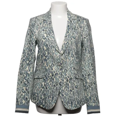 Kavaj (Blå, Grå, Vit) från Mos Mosh Bomull, Elastan, Polyamid, Polyester