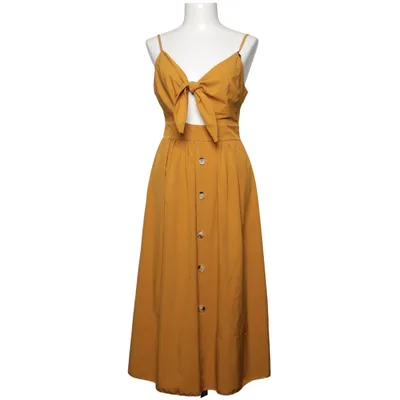 Dress (Yellow) from Cameo Rose Elastane, Polyester