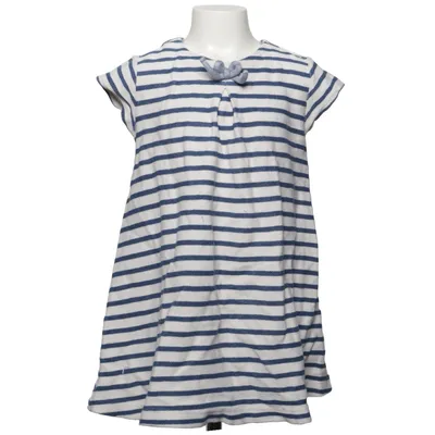 Kjole (Blå, Hvid) fra Zara Girls Bomuld