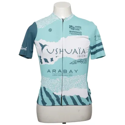 Maillot de vélo (Vert, Blanc, Multicolore) de Siroko Élasthane, Polyester