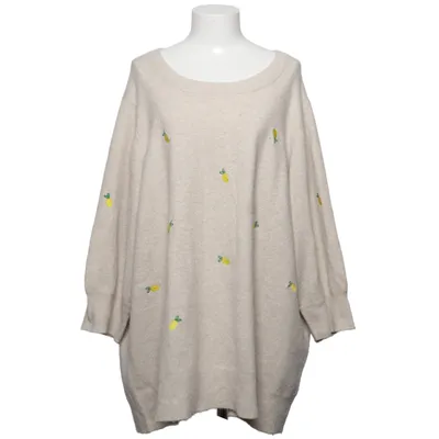 Sweater (Beige) fra Zizzi Elastan, Polyamid, Genanvendt polyester