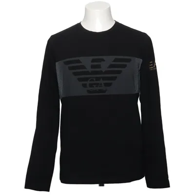 Långärmad t-shirt (Svart) från Emporio Armani Bomull, Elastan
