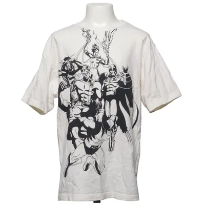 T-shirt (White, Multicolored) from H&M x Marvel Cotton