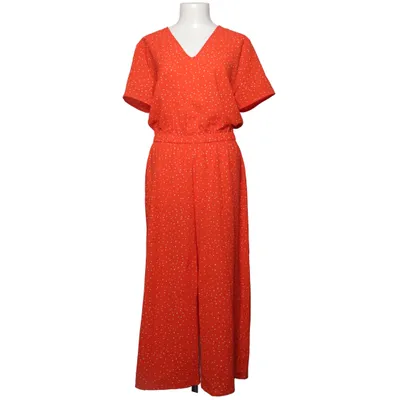 Jumpsuit (Rood) van Ichi Elastaan, Polyester