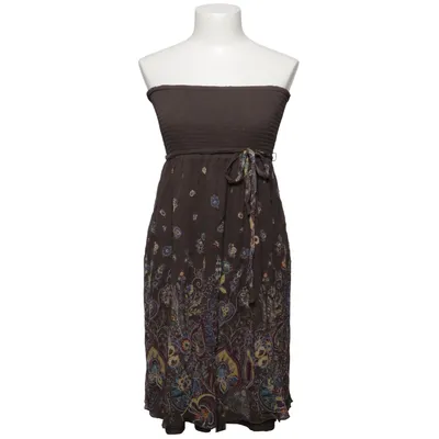 Robe (Marron, Multicolore) de ESPRIT Collection Polyester, Soie