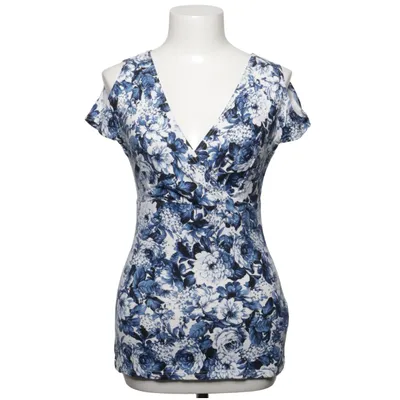 Top (Blauw, Wit) van Infinite Elastaan, Viscose