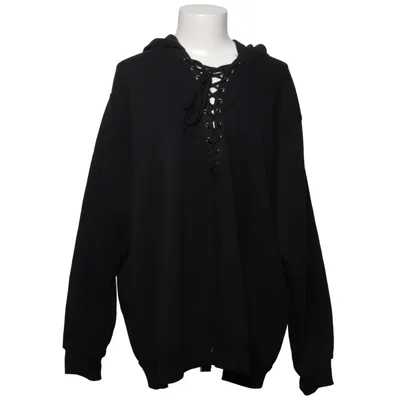Huvtröja (Svart) från Plus Bomull, Polyester