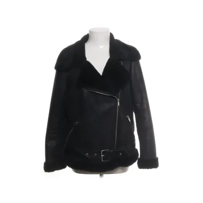 Shearlingjacka (Svart) från Kiomi Polyester, Polyuretan