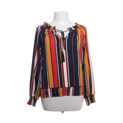 Blouse (Blue, Multicolored) from Papillonne Polyester