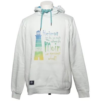 Capuchon sweater (Wit, Meerkleurig) van Schietwetter Katoen, Polyester