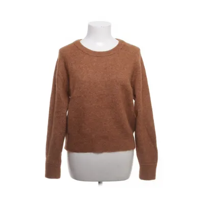 Trui (Bruin) van Samsøe & Samsøe Merinowol, Alpacawol, Polyamide, Elastaan