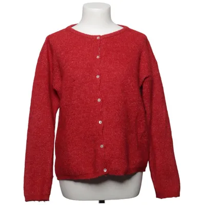 Cardigan (Red) from WE Fashion Recycled polyester, Wool