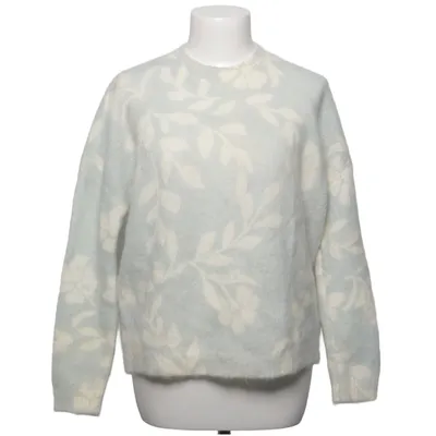 Sweater (Blue, White) from La Maille Sézane Elastane, Mohair, Polyamide, Wool