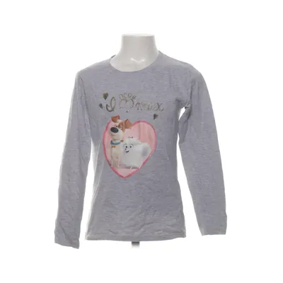 T-shirt à manches longues (Gris) de Pets Coton, Polyester