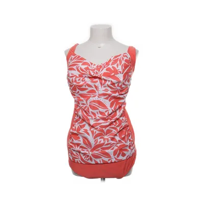 Swimsuit (Red, White, Multicolored) from Janina Elastane, Polyester