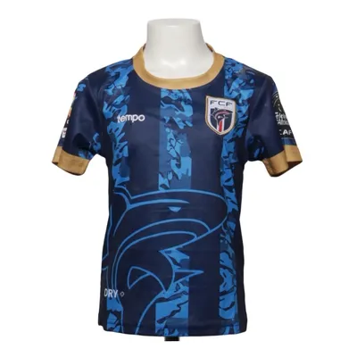 Football jersey (Blue, Gold, Multicolored) from Tempo Polyester