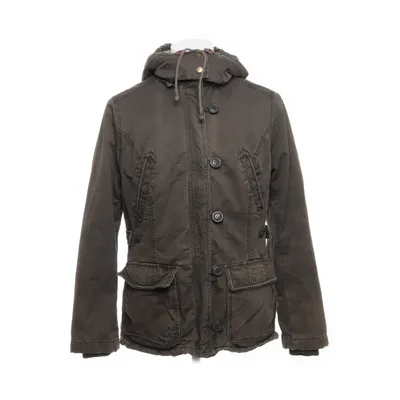 Vinterrock (Grön) från L.O.G.G by H&M Päls, Polyester, Akryl, Bomull
