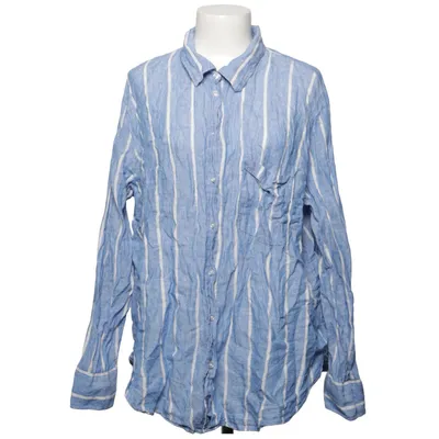 Hemd (Blau, Weiß) von H&M Leinen