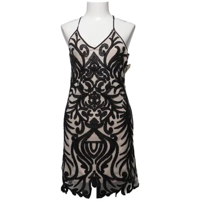 Cocktail dress (Black, Beige) from Essenza