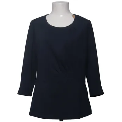 Peplum top (Blue) from Ilse Jacobsen Elastane, Polyester, Viscose