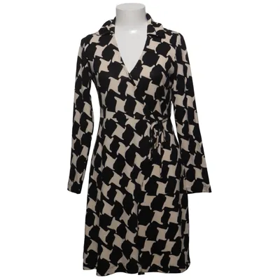 Robe portefeuille (Noir, Beige) de Surkana Élasthane, Polyester recyclé