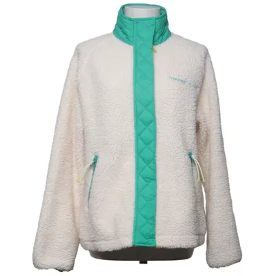 Fleecejakke (Beige, Grøn) fra The Jogg Concept Polyamid, Polyester
