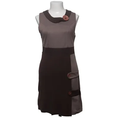 Dress (Brown, Beige) from Master Cotton, Polyester