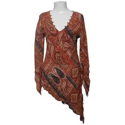 Tuniek (Rood, Bruin, Meerkleurig) van Un Deux Trois Polyamide, Viscose