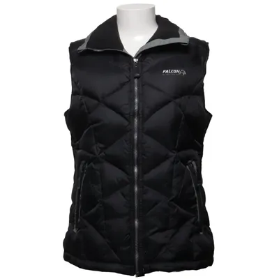 Outdoor vest (Zwart) van Falcon Dons, Veer, Polyamide