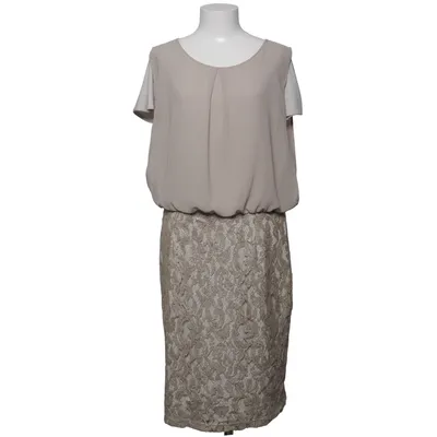 Kjole (Beige) fra Apanage Elastan, Polyester
