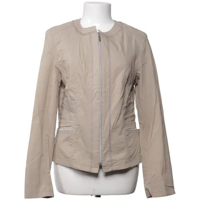 Jacka (Beige) från Canda Premium Bomull, Elastan, Polyamid