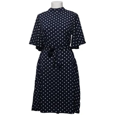 Dress (Blue, White) from Aachoae Polyester