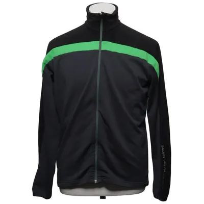 Trainingsjack (Zwart, Grijs, Groen) van Galvin Green Elastaan, Polyester