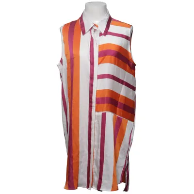Top (Wit, Oranje, Lila) van Reserved Polyester