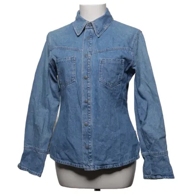 Denim blouse (Blauw) van Moda Bamboo