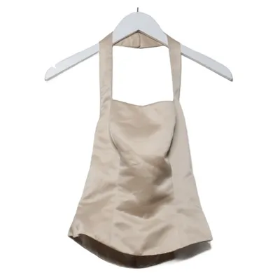 Halter neck top (Beige) from Nixa Polyester